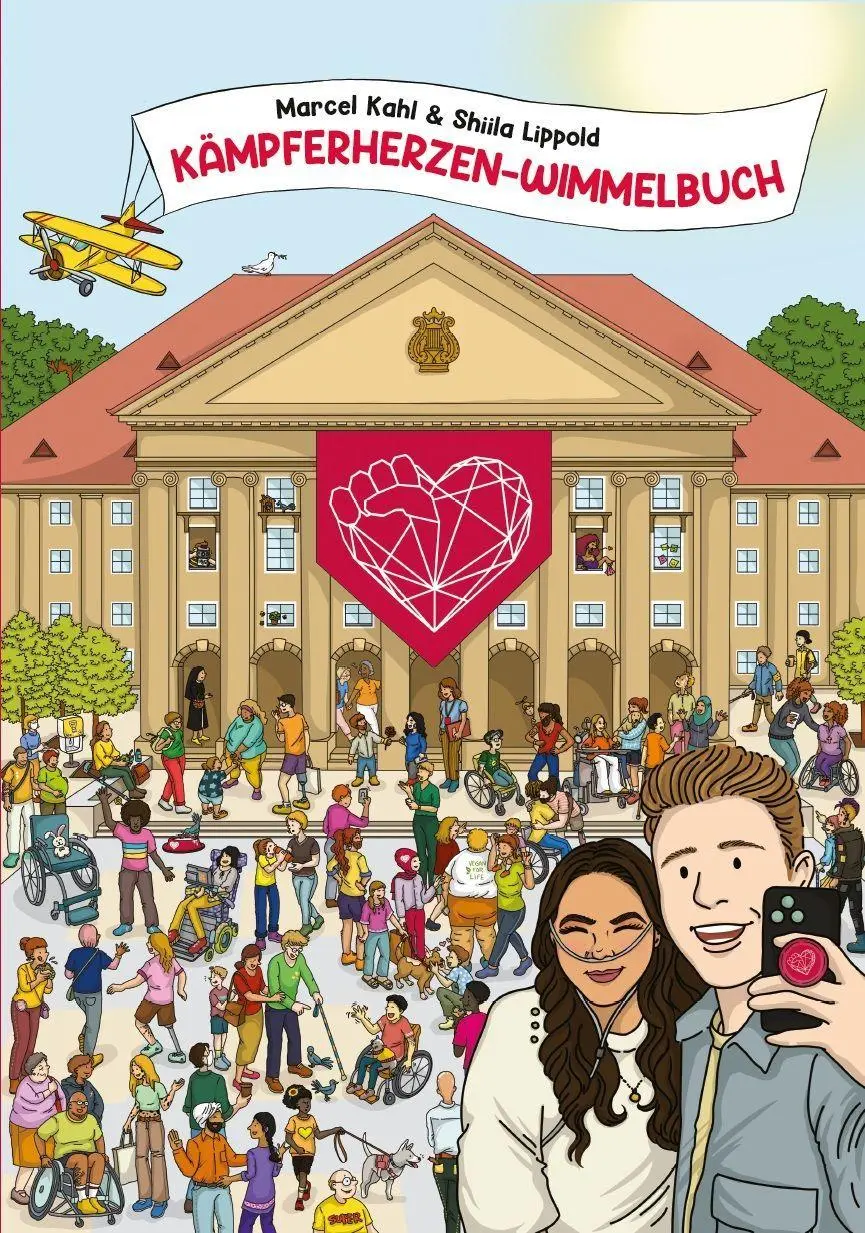 Cover: 9783959781169 | Kämpferherzen-Wimmelbuch | - Finde Yumi - | Marcel Kahl | Buch | 14 S.