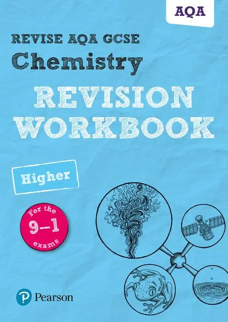 Cover: 9781292131269 | Pearson REVISE AQA GCSE Chemistry Higher Revision Workbook - for...