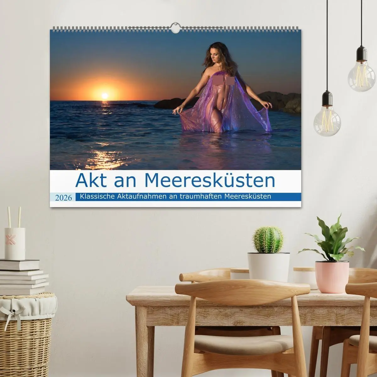 Bild: 9783457671269 | Akt an wilden Meeresküsten (Wandkalender 2026 DIN A2 quer),...