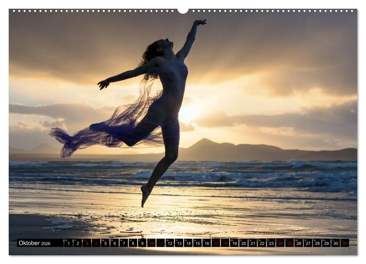 Bild: 9783457671269 | Akt an wilden Meeresküsten (Wandkalender 2026 DIN A2 quer),...