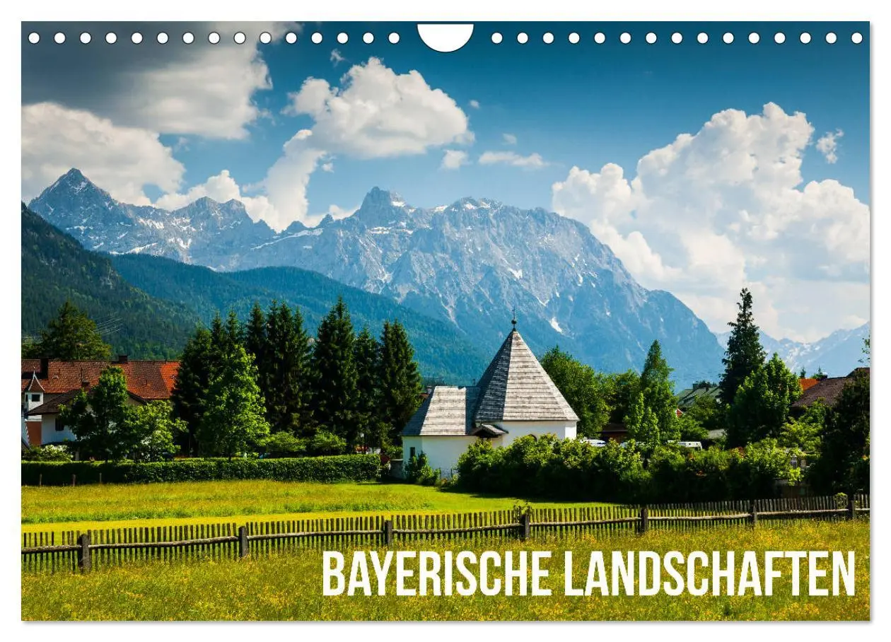 Cover: 9783457811269 | Bayerische Landschaften (Wandkalender 2026 DIN A4 quer), CALVENDO...