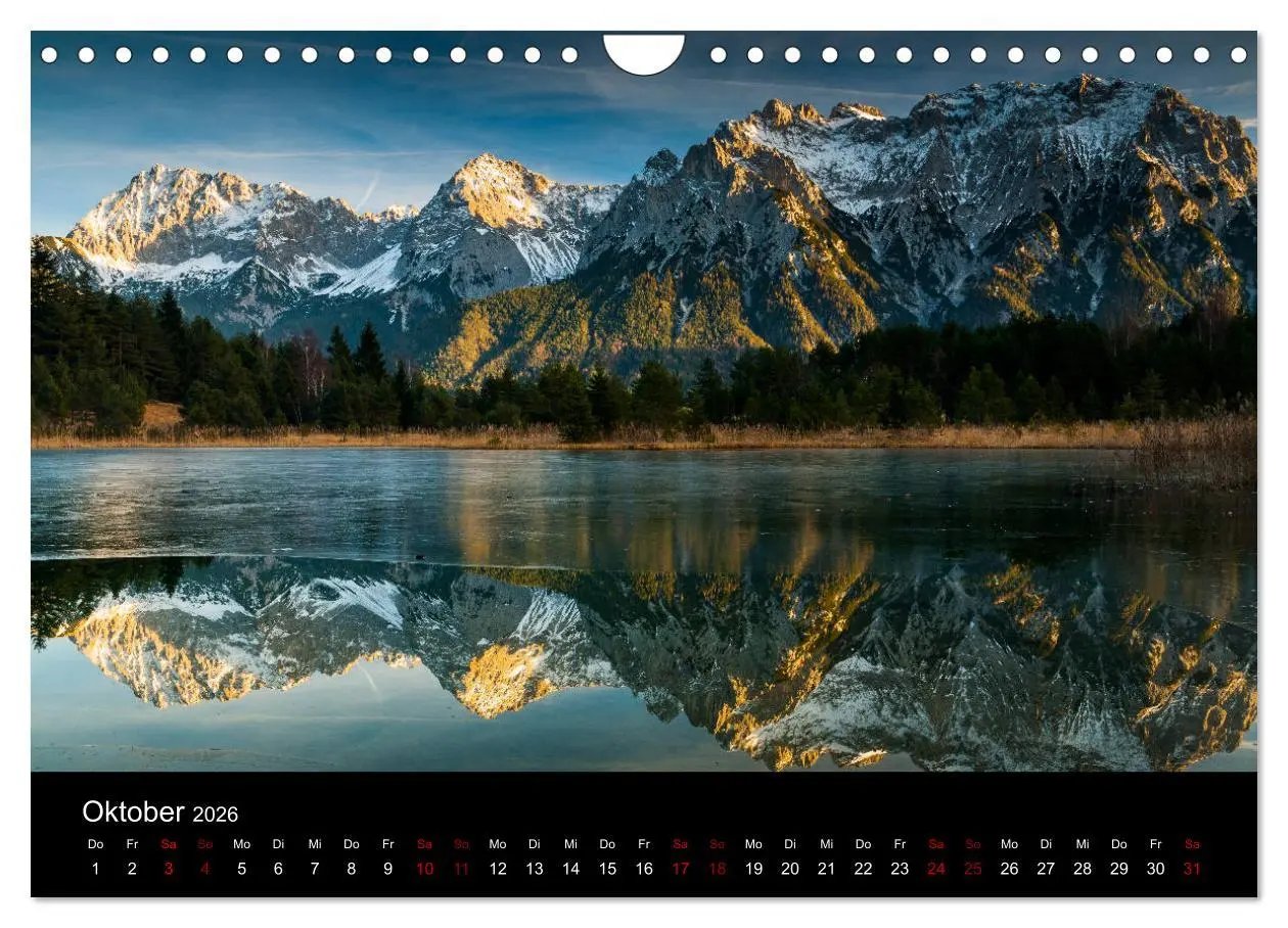 Bild: 9783457811269 | Bayerische Landschaften (Wandkalender 2026 DIN A4 quer), CALVENDO...