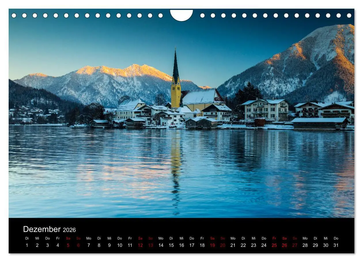 Bild: 9783457811269 | Bayerische Landschaften (Wandkalender 2026 DIN A4 quer), CALVENDO...