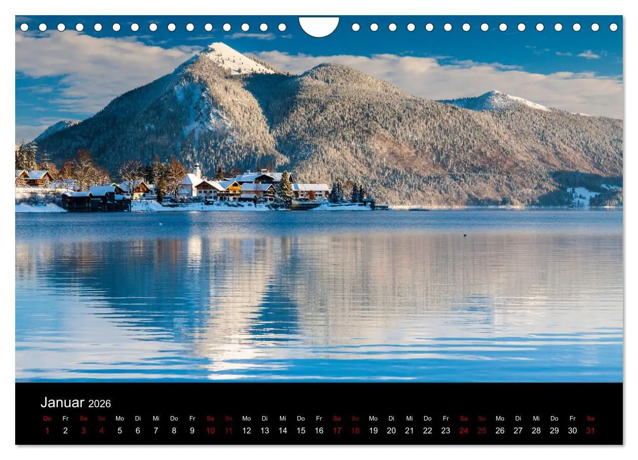 Bild: 9783457811269 | Bayerische Landschaften (Wandkalender 2026 DIN A4 quer), CALVENDO...