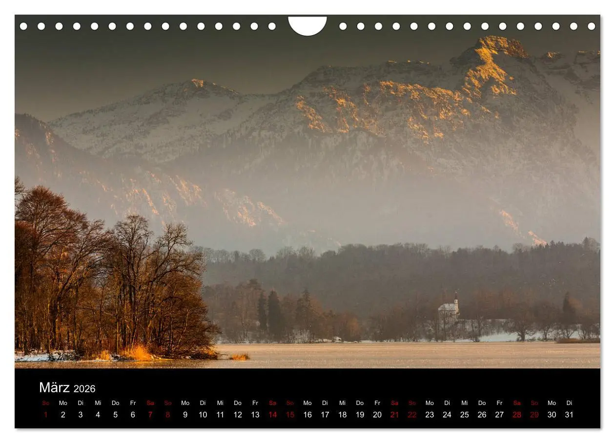 Bild: 9783457811269 | Bayerische Landschaften (Wandkalender 2026 DIN A4 quer), CALVENDO...