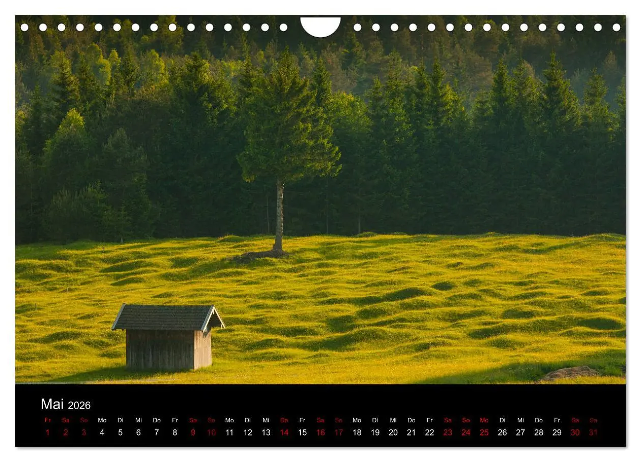 Bild: 9783457811269 | Bayerische Landschaften (Wandkalender 2026 DIN A4 quer), CALVENDO...