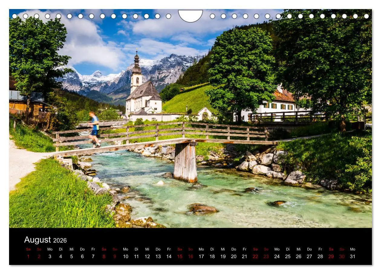 Bild: 9783457811269 | Bayerische Landschaften (Wandkalender 2026 DIN A4 quer), CALVENDO...