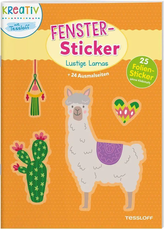 Cover: 9783788641269 | Fenster-Sticker Lustige Lamas | Co.KG | Broschüre | 24 S. | Deutsch