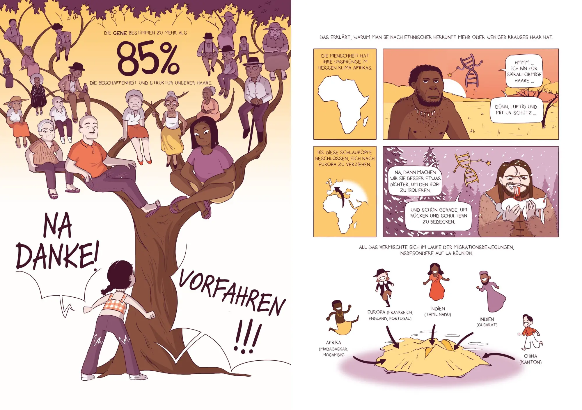 Bild: 9783039641369 | Meine Wurzeln | Eine Graphic Novel über Haare und Identität | Lubie