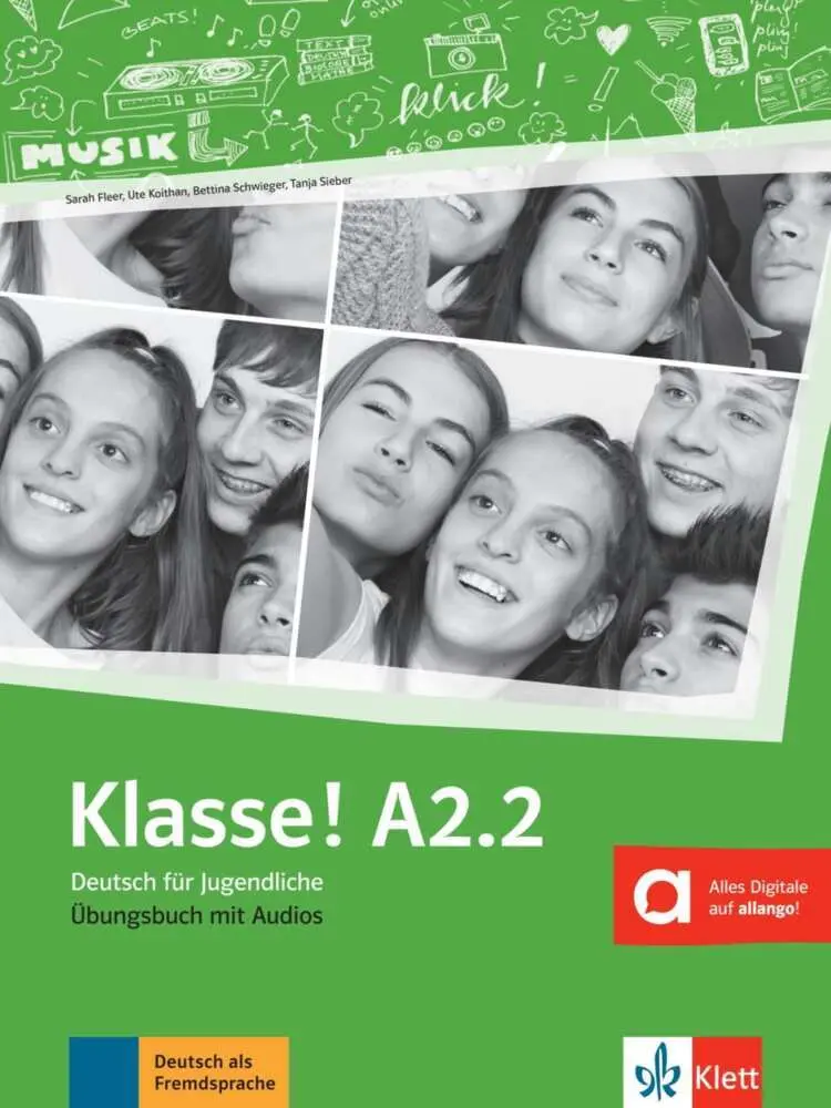 Cover: 9783126071369 | Klasse! A2.2 Übungsbuch mit Audios online | Fleer | Taschenbuch | 2019