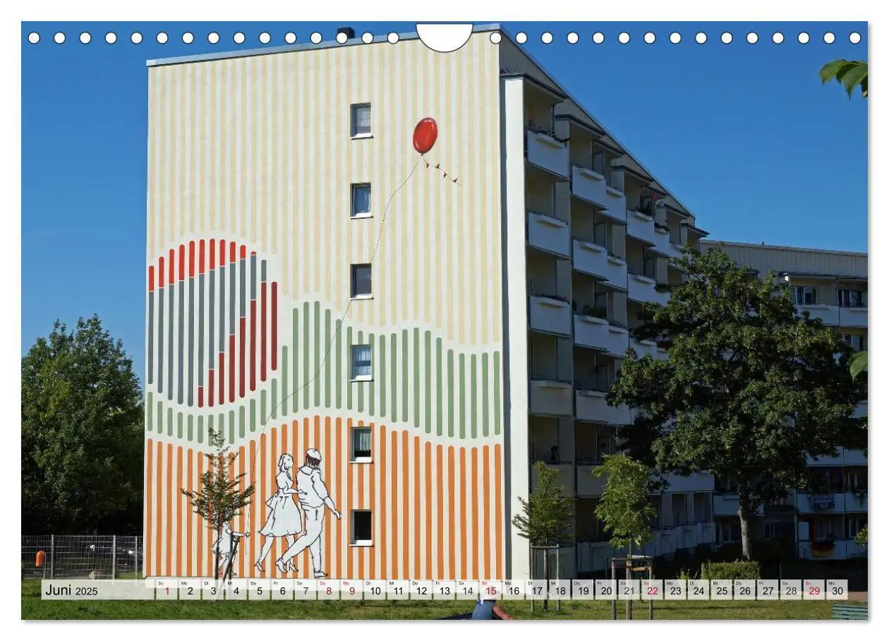 Bild: 9783435711369 | Architektur-Charme der DDR (Erfurt) (Wandkalender 2025 DIN A4...