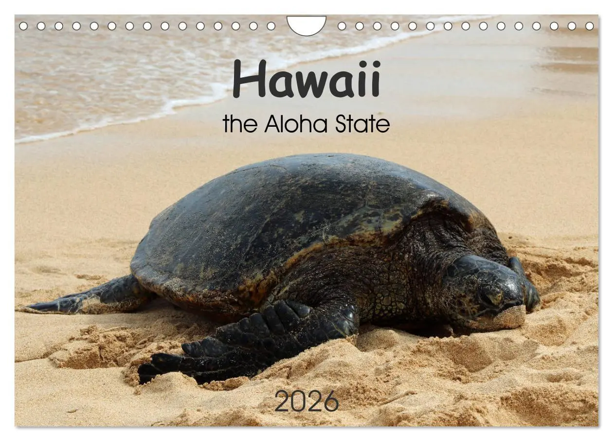 Cover: 9783457731369 | Hawaii the Aloha State (Wandkalender 2026 DIN A4 quer), CALVENDO...