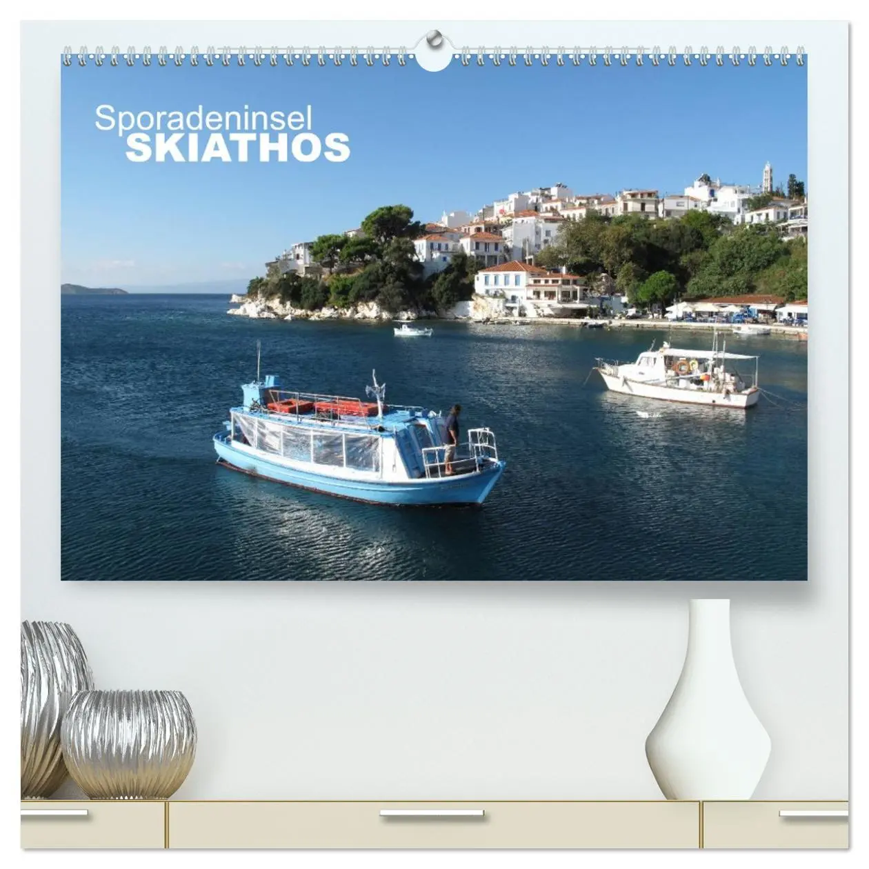 Cover: 9783457971369 | Sporadeninsel Skiathos (hochwertiger Premium Wandkalender 2026 DIN...