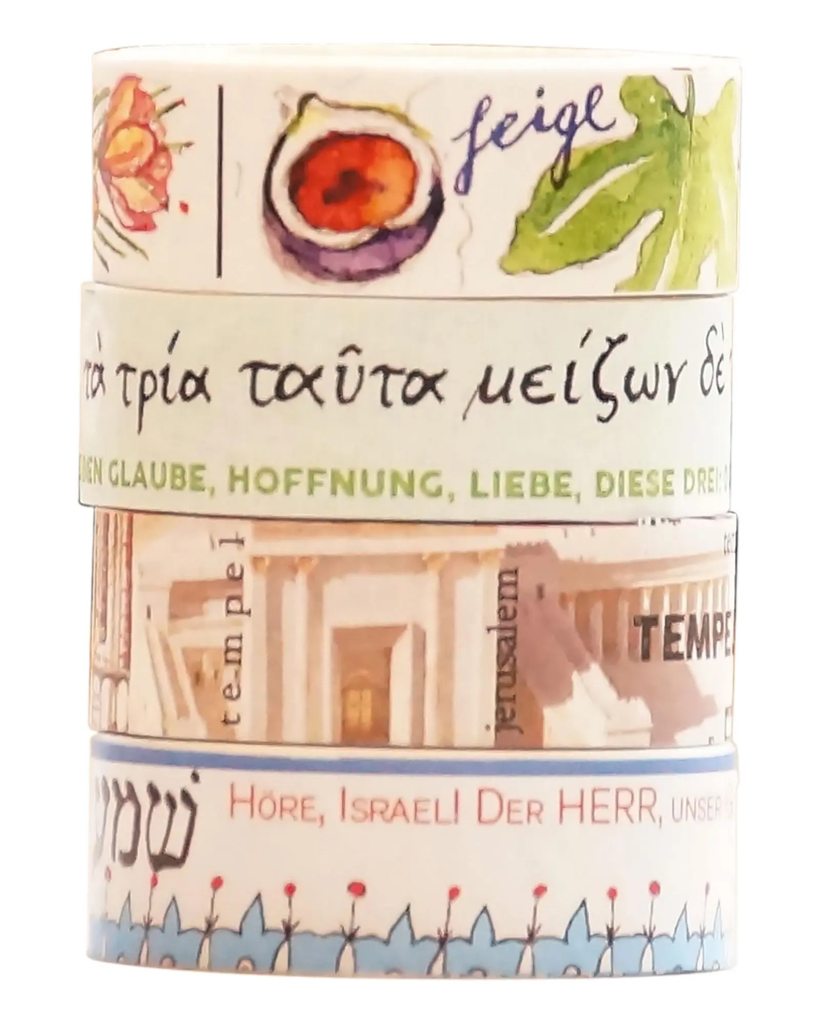 Cover: 4032382281469 | Washi Tapes Set Bibel | Mehrteiliges Produkt | 1 S. | Deutsch | 2018