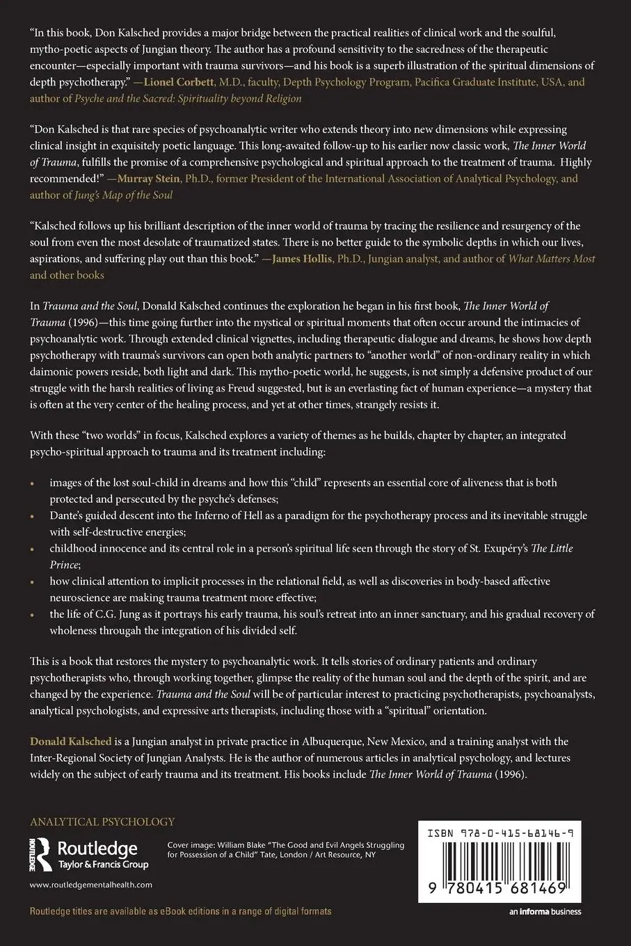 Rückseite: 9780415681469 | Trauma and the Soul | Donald Kalsched | Taschenbuch | Englisch | 2013
