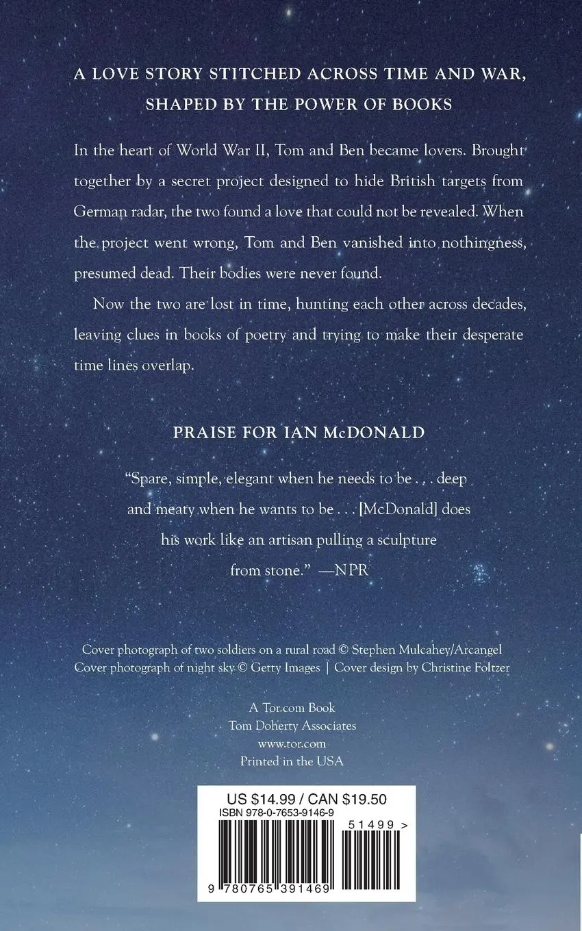 Rückseite: 9780765391469 | Time Was | Ian Mcdonald | Taschenbuch | Englisch | 2018 | tor.com