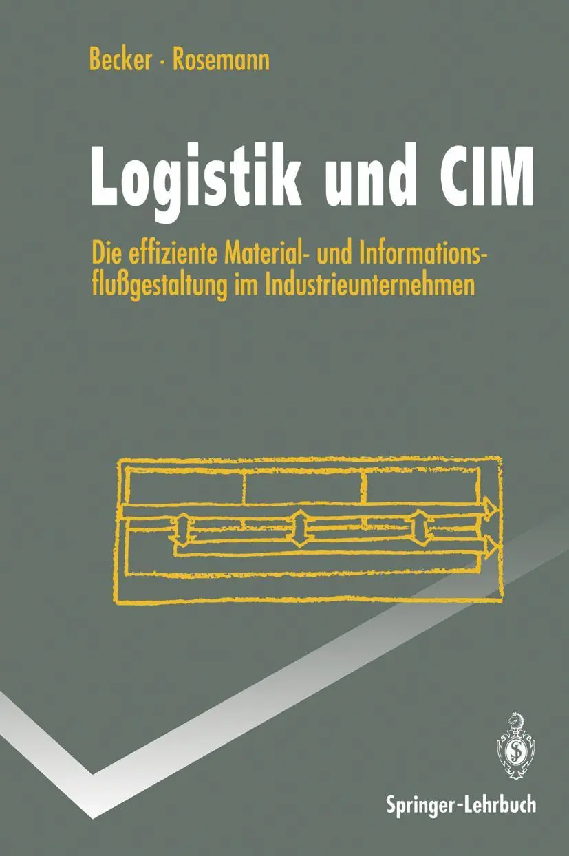 Cover: 9783540571469 | Logistik und CIM | Jörg Becker (u. a.) | Taschenbuch | xxii | Deutsch