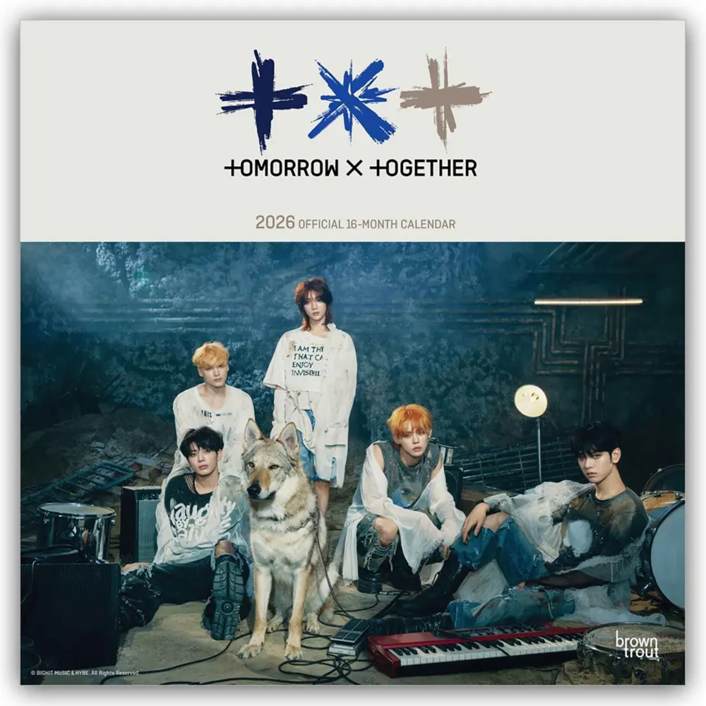 Cover: 9783803531469 | TXT - Tomorrow X Together 2026 - Wandkalender | Kalender | Deutsch