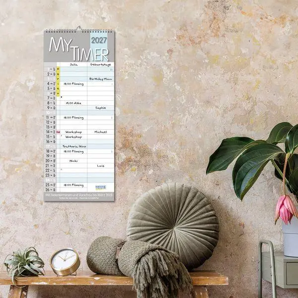 Bild: 9783819301469 | My Timer 2027 | Verlag Korsch | Kalender | 14 S. | Deutsch | 2027