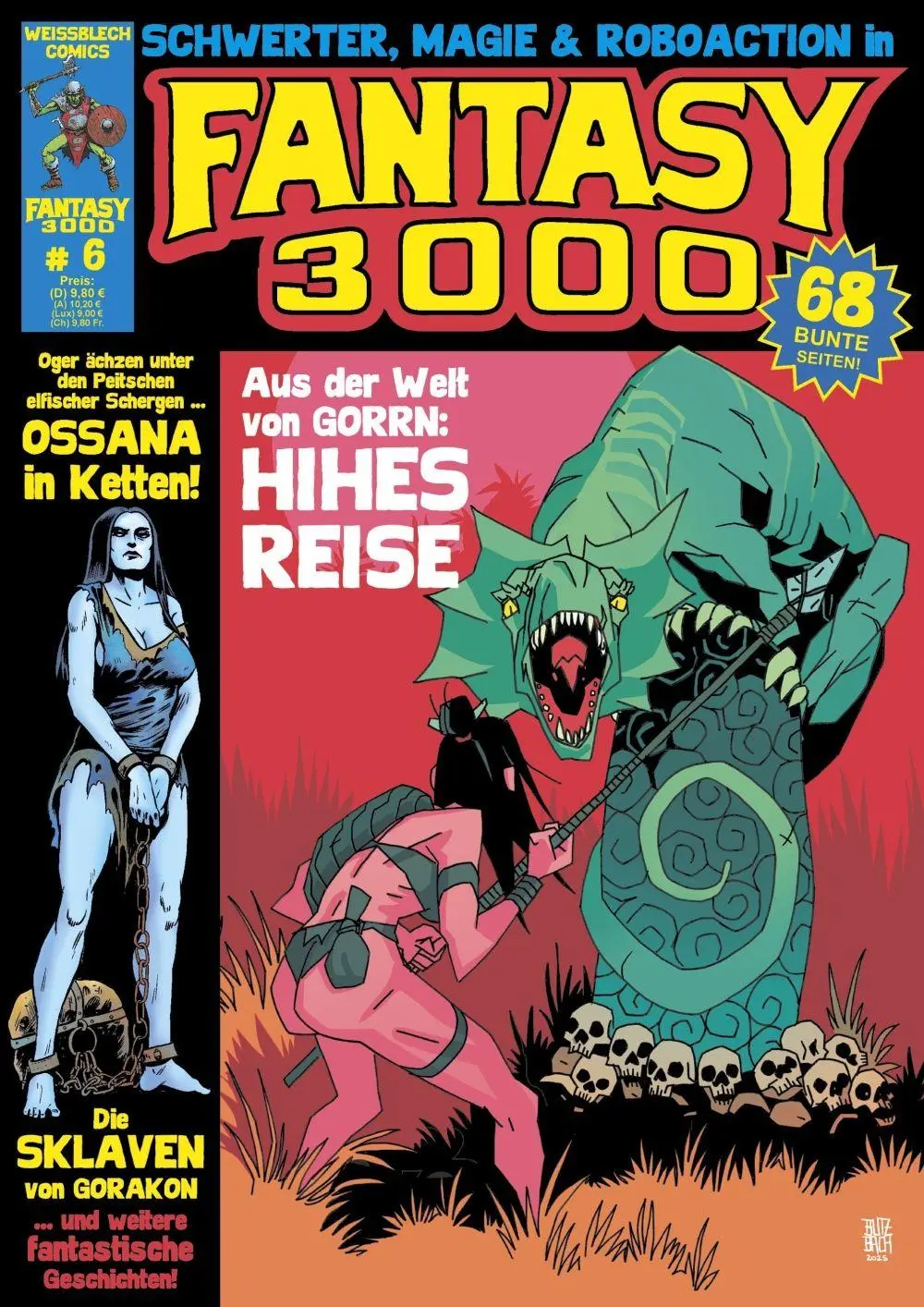 Cover: 9783869591469 | Fantasy 3000 Band 6 | Hihes Reise | Levin Kurio (u. a.) | Taschenbuch