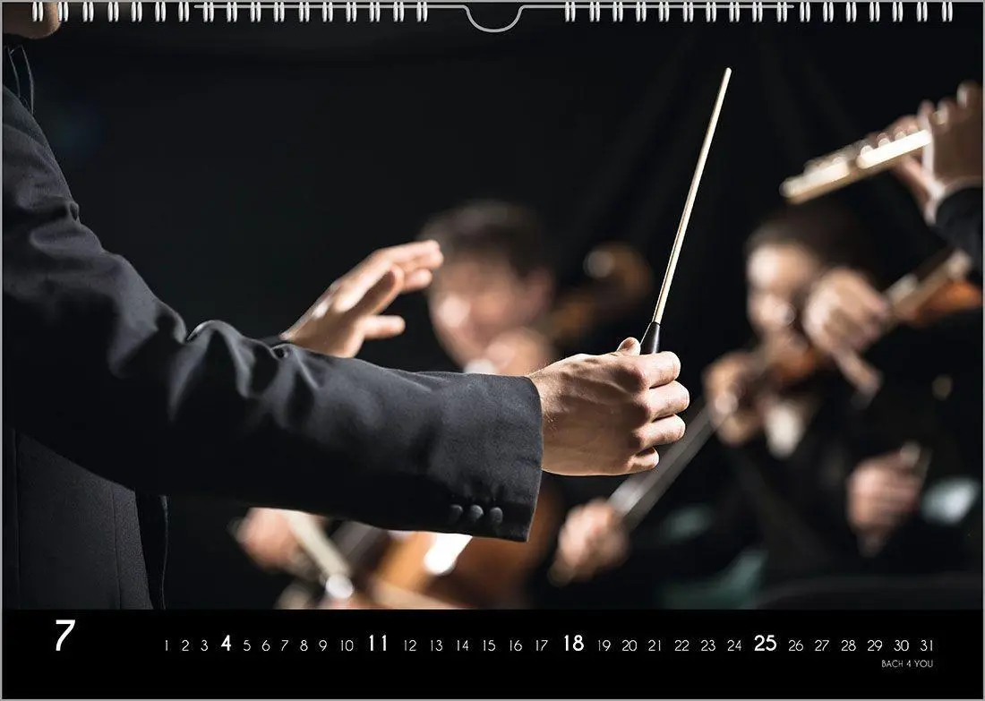 Bild: 9783969031469 | Der Kalender für Klassik-Musik-Freunde, ein Musik-Kalender, 2027,...