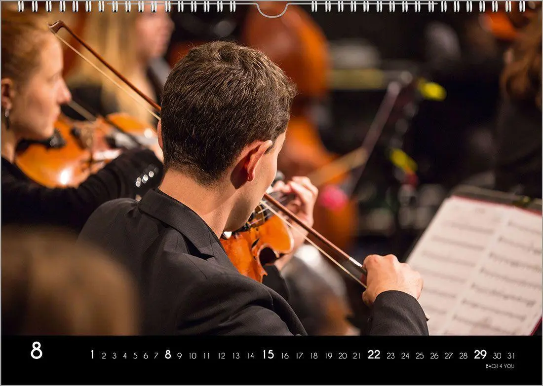 Bild: 9783969031469 | Der Kalender für Klassik-Musik-Freunde, ein Musik-Kalender, 2027,...