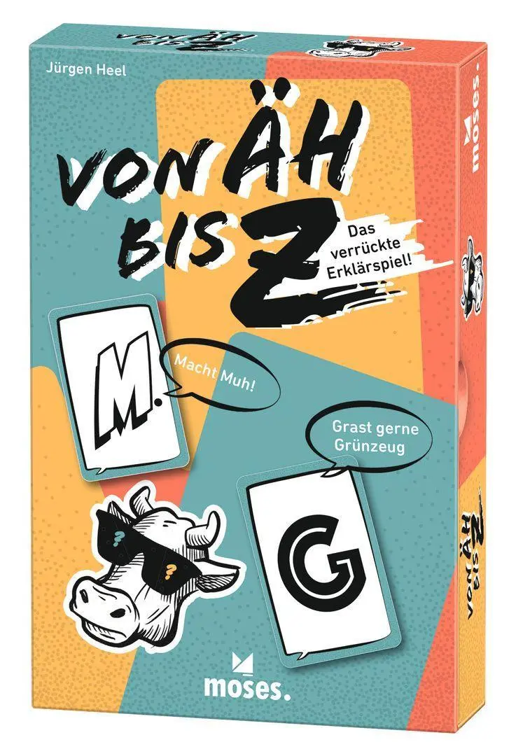Cover: 4033477901569 | Von Äh bis Z | Das verrückte Erklärspiel | Jürgen Heel | Spiel | 90156