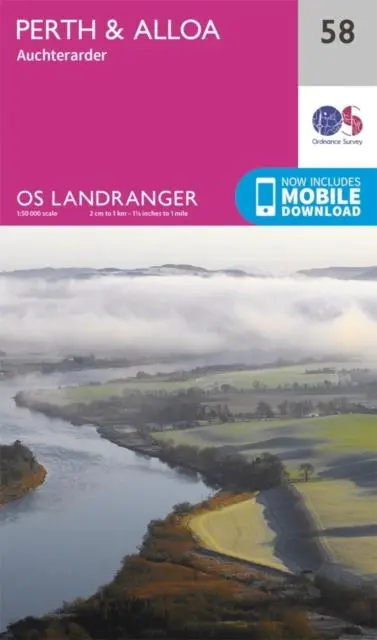 Cover: 9780319261569 | Perth &amp; Alloa, Auchterarder | Ordnance Survey | (Land-)Karte | 2016