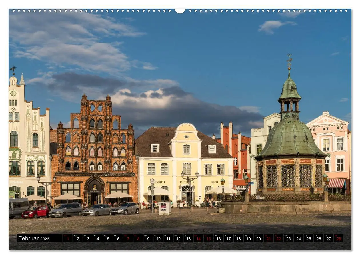 Bild: 9783457881569 | Hansestadt Wismar (Wandkalender 2026 DIN A2 quer), CALVENDO...