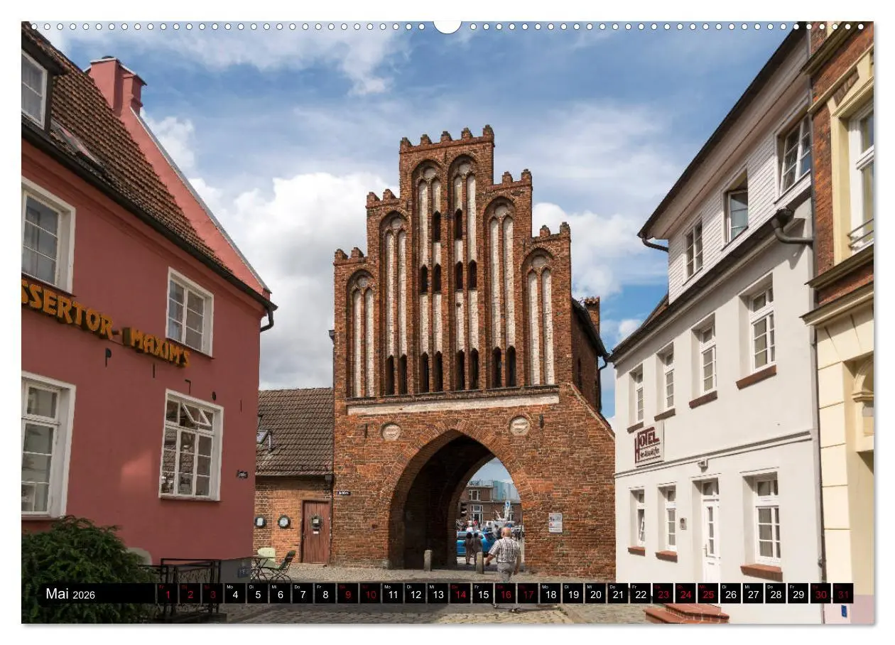 Bild: 9783457881569 | Hansestadt Wismar (Wandkalender 2026 DIN A2 quer), CALVENDO...