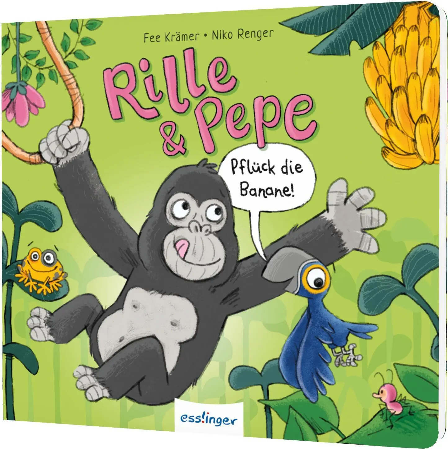Cover: 9783480241569 | Rille &amp; Pepe: Pflück die Banane! | Fee Krämer | Buch | 16 S. | Deutsch
