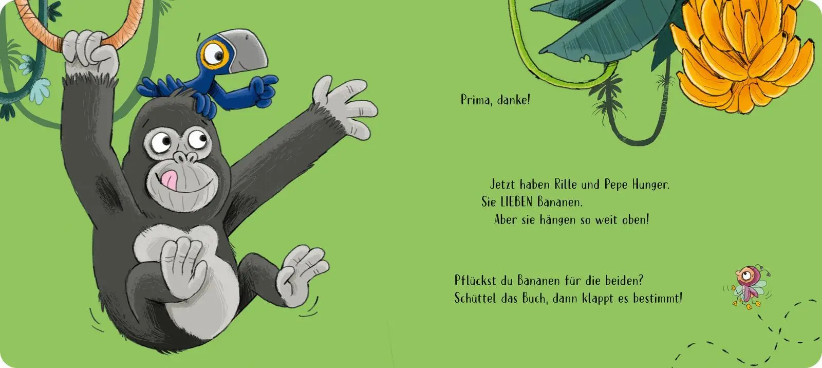 Bild: 9783480241569 | Rille &amp; Pepe: Pflück die Banane! | Fee Krämer | Buch | 16 S. | Deutsch
