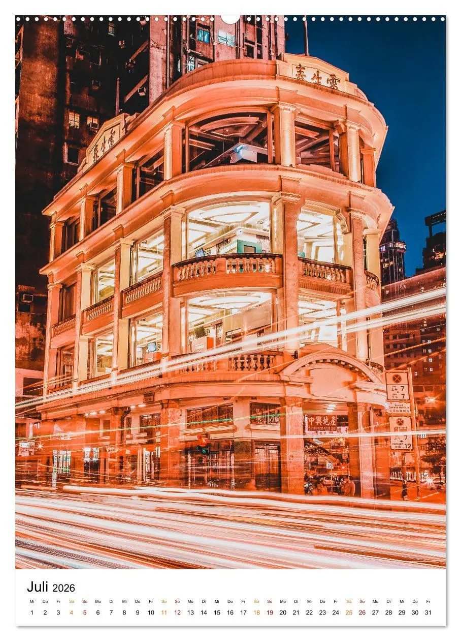 Bild: 9783516351569 | Hongkong Street live (hochwertiger Premium Wandkalender 2026 DIN A2...