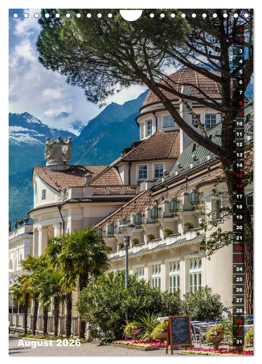 Bild: 9783516421569 | Stadtherz MERAN (Wandkalender 2026 DIN A4 hoch), CALVENDO...
