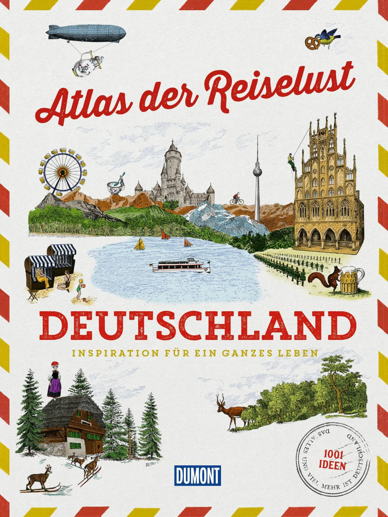 Cover: 9783616031569 | DuMont Bildband Atlas der Reiselust Deutschland | DUMONT Reise | Buch
