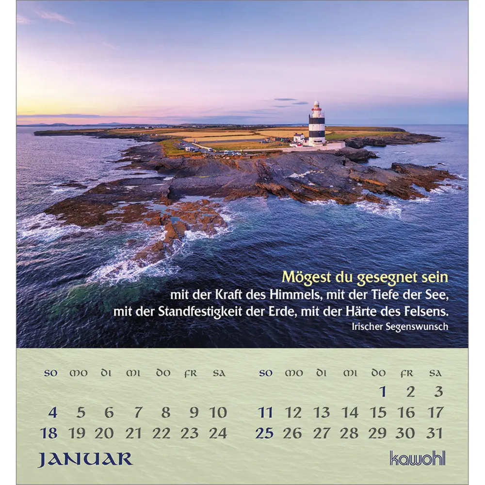 Bild: 9783754881569 | Tiefen Frieden wünsche ich dir 2026 | Kalender | Spiralbindung | 14 S.