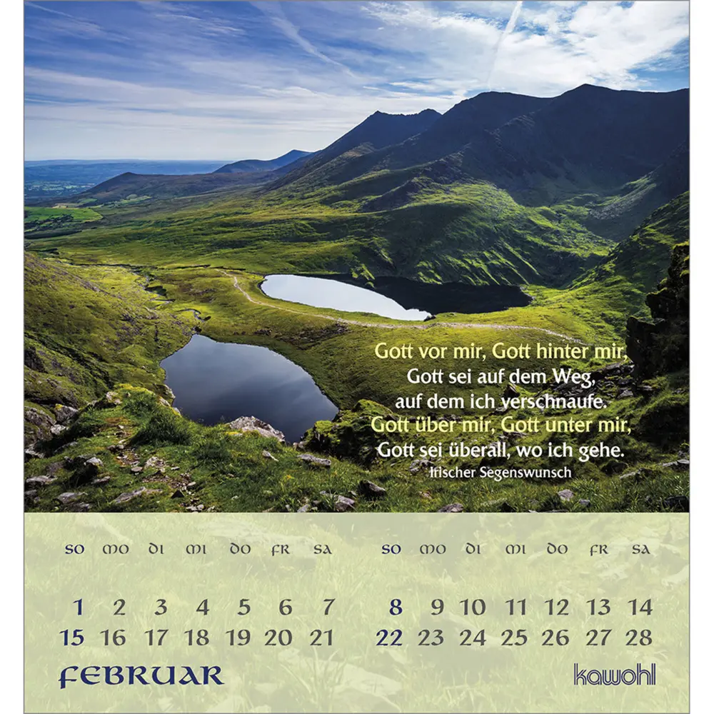 Bild: 9783754881569 | Tiefen Frieden wünsche ich dir 2026 | Kalender | Spiralbindung | 14 S.