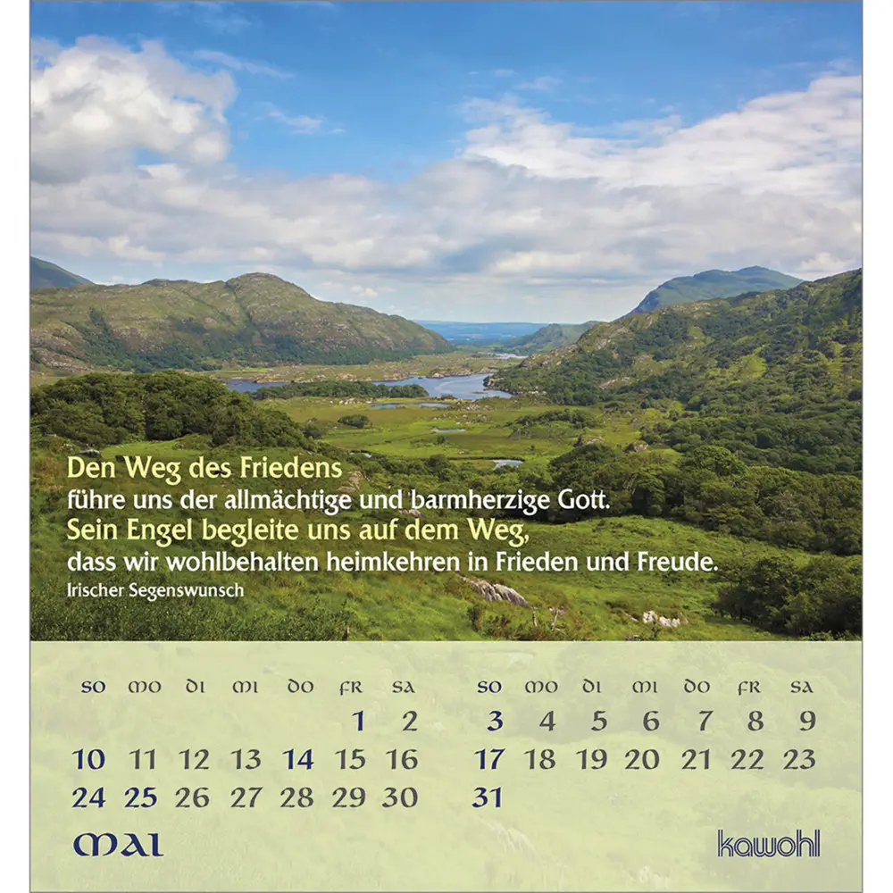 Bild: 9783754881569 | Tiefen Frieden wünsche ich dir 2026 | Kalender | Spiralbindung | 14 S.