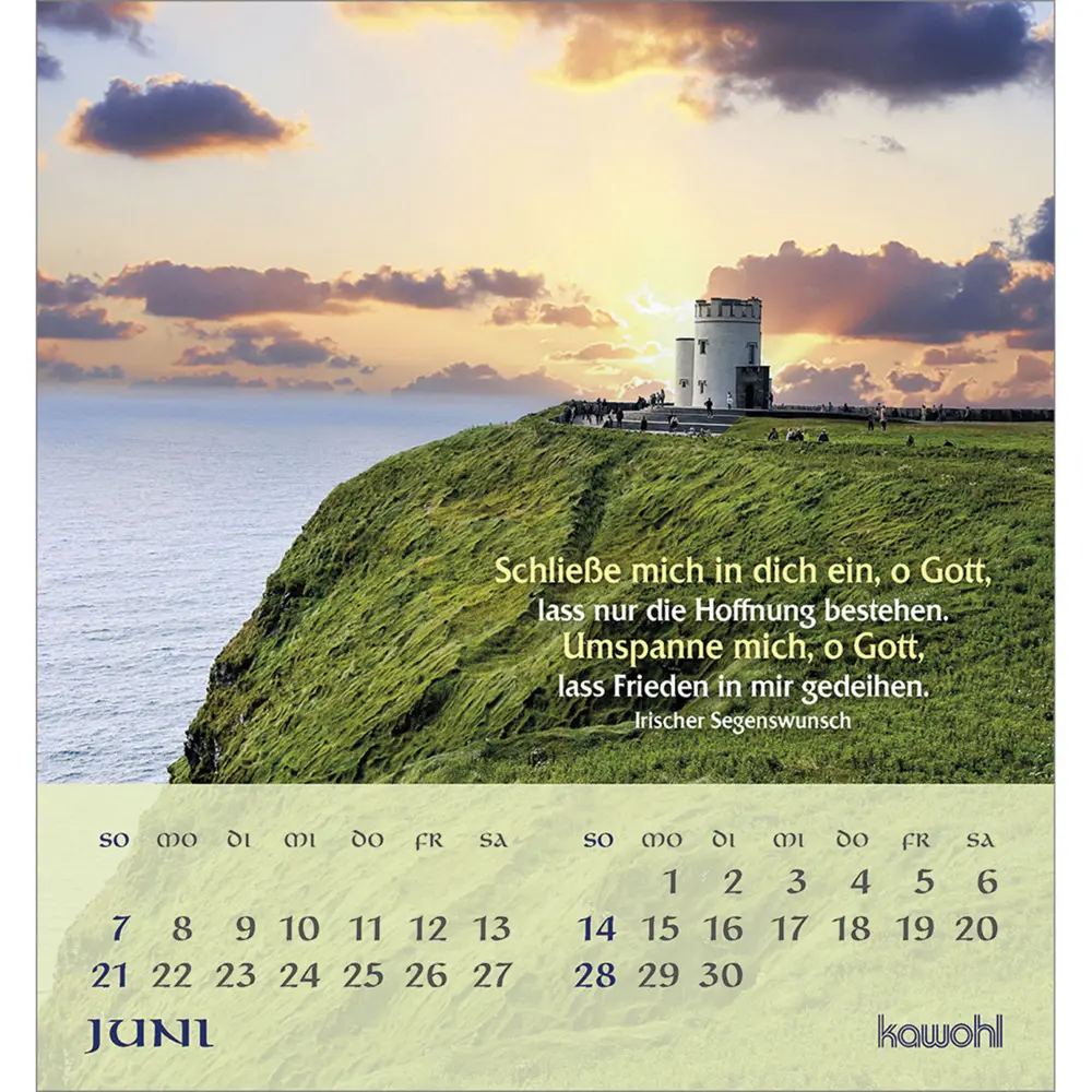 Bild: 9783754881569 | Tiefen Frieden wünsche ich dir 2026 | Kalender | Spiralbindung | 14 S.