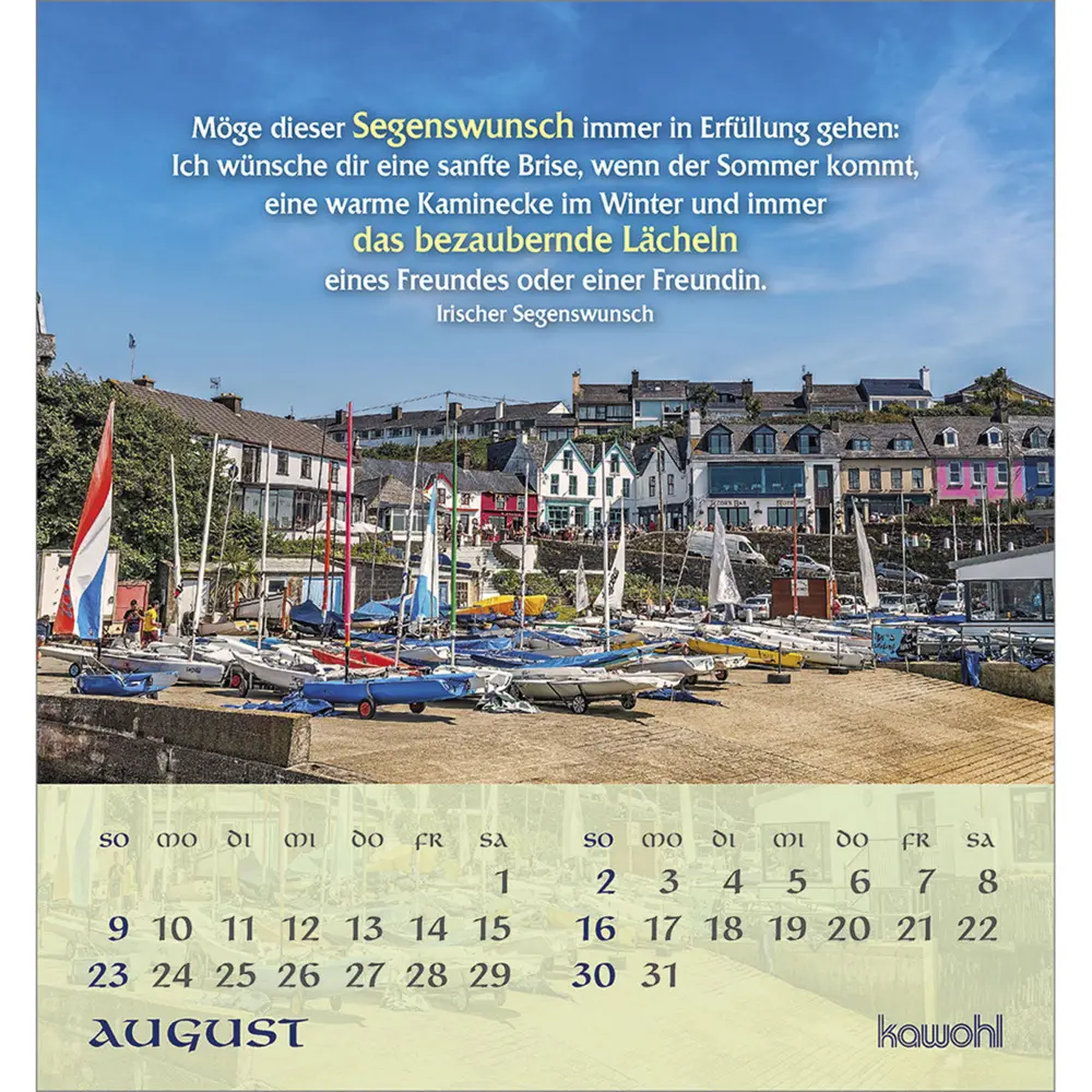 Bild: 9783754881569 | Tiefen Frieden wünsche ich dir 2026 | Kalender | Spiralbindung | 14 S.