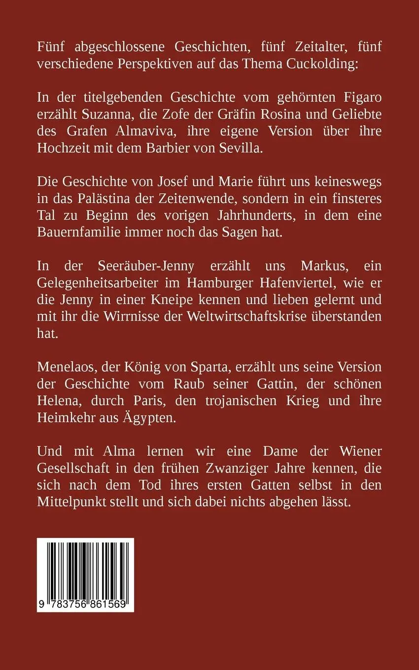 Rückseite: 9783756861569 | Der gehörnte Figaro | und andere Cuckold-Geschichten | Chatterley