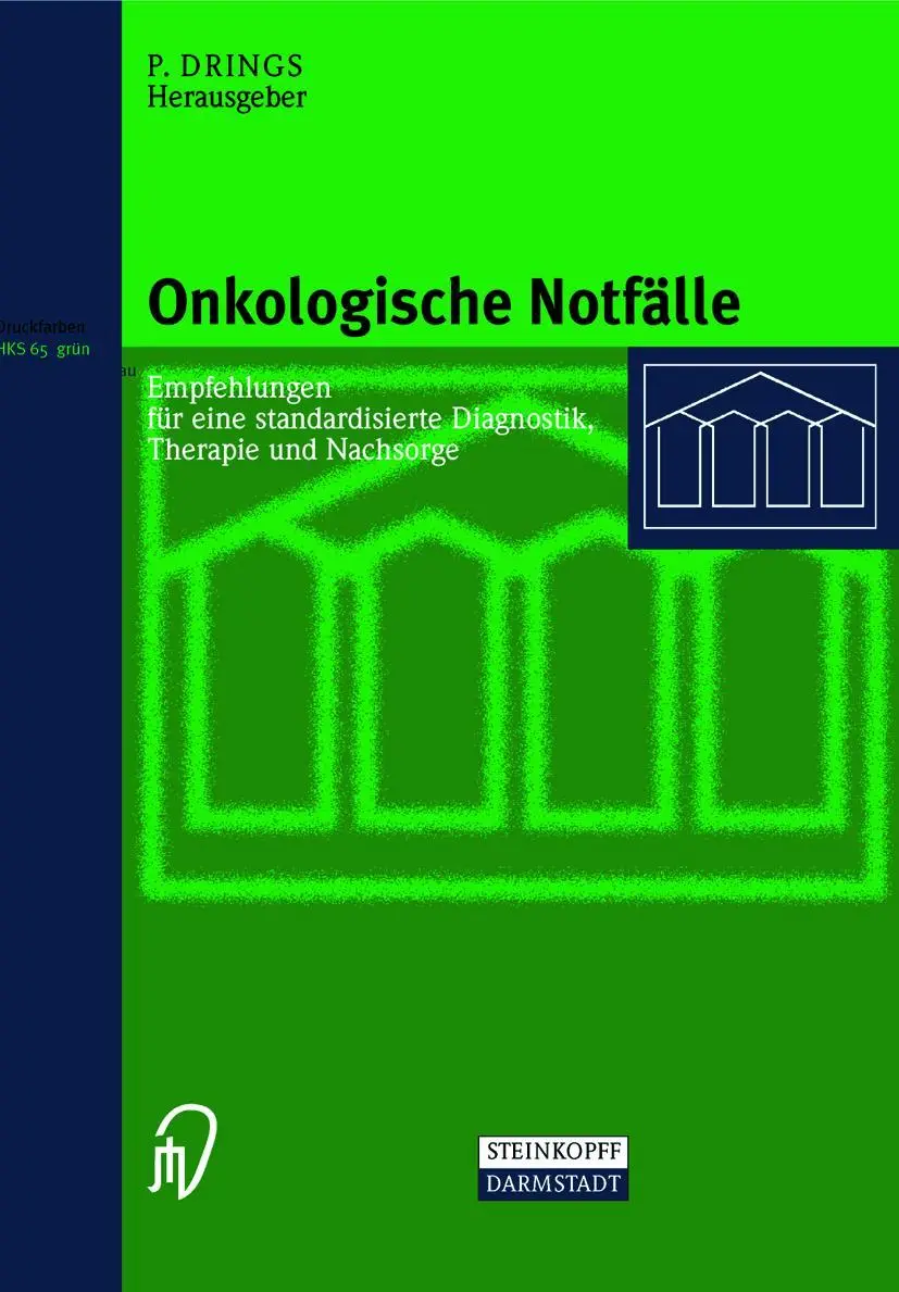 Cover: 9783798511569 | Onkologische Notfälle | Peter Drings | Taschenbuch | viii | Deutsch
