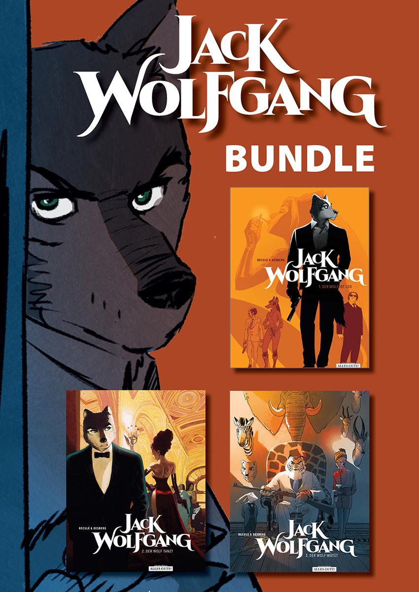 Cover: 9783965821569 | Jack Wolfgang - Komplett-Bundle | Stephen Desberg | Buch | 192 S.