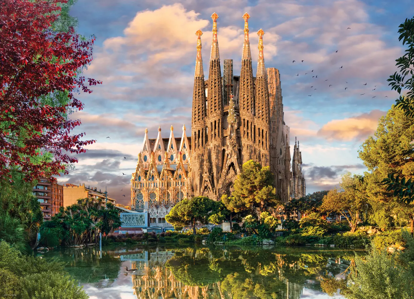 Bild: 628136661669 | Sagrada Familia - Barcelona | Spiel | In Spielebox | 6000-6166 | 2026