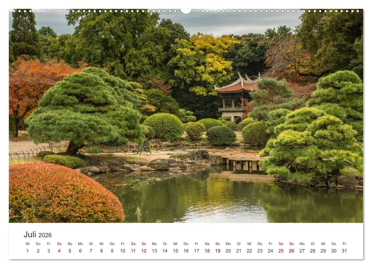 Bild: 9783457491669 | Japanischer Herbst und Laub (hochwertiger Premium Wandkalender 2026...