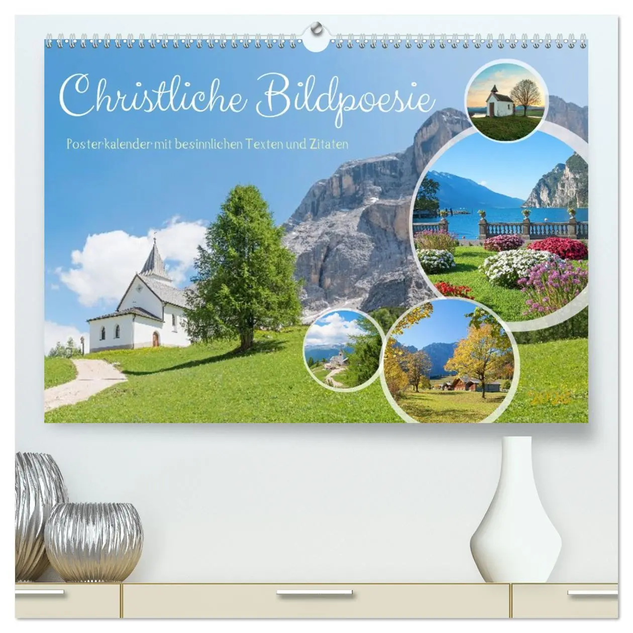Cover: 9783457941669 | Christliche Bildpoesie 2026 (hochwertiger Premium Wandkalender 2026...
