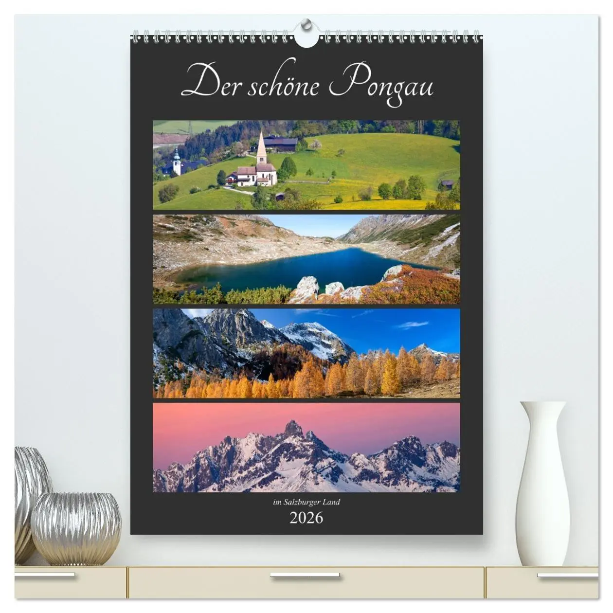Cover: 9783516411669 | Der schöne Pongau (hochwertiger Premium Wandkalender 2026 DIN A2...