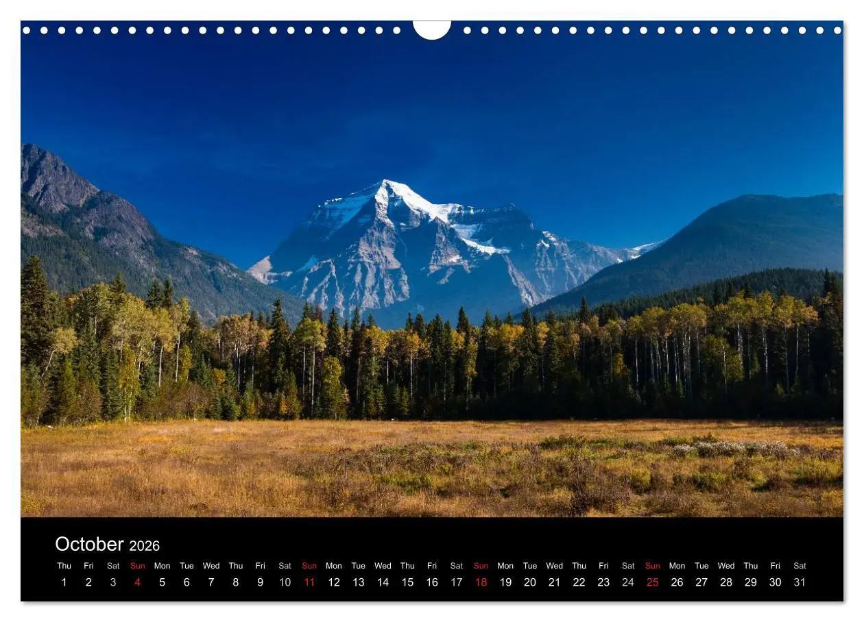 Bild: 9783516581669 | Western Canada (Wall Calendar 2026 DIN A3 landscape), CALVENDO 12...