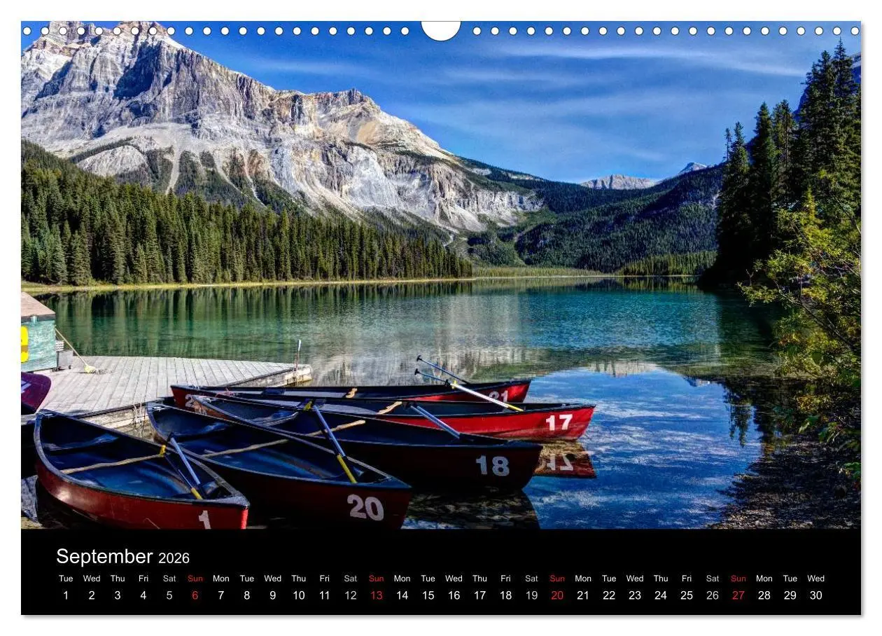 Bild: 9783516581669 | Western Canada (Wall Calendar 2026 DIN A3 landscape), CALVENDO 12...
