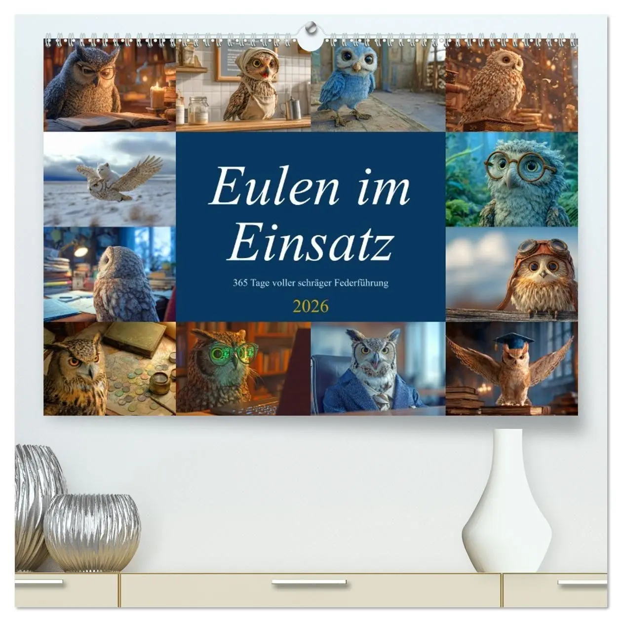 Cover: 9783516651669 | Eulen im Einsatz - 365 Tage voller schräger Federführung...